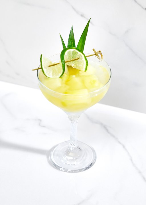 A photo of a Unblended Virgin Daquiri cocktail